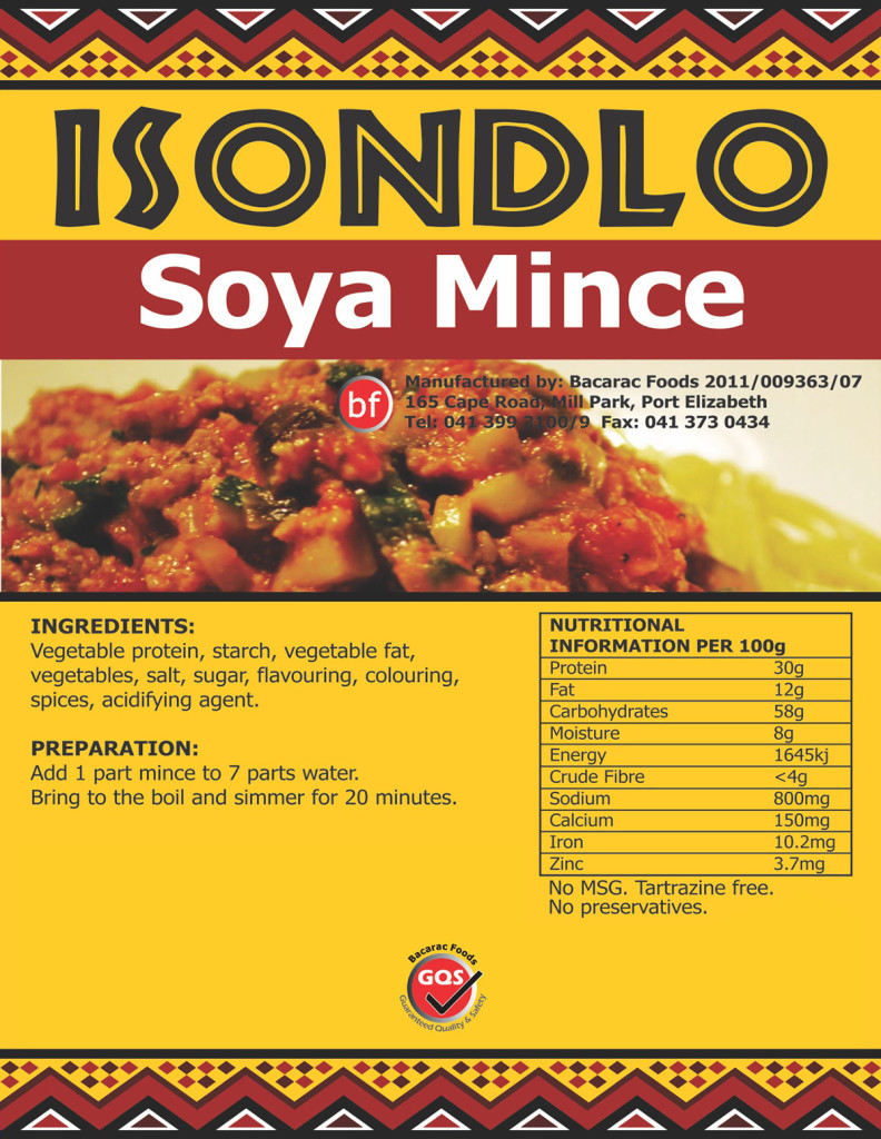 Isondlo Soya Mince